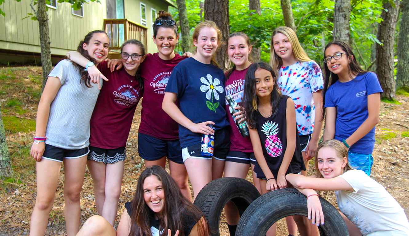 Bunk group hanging out together