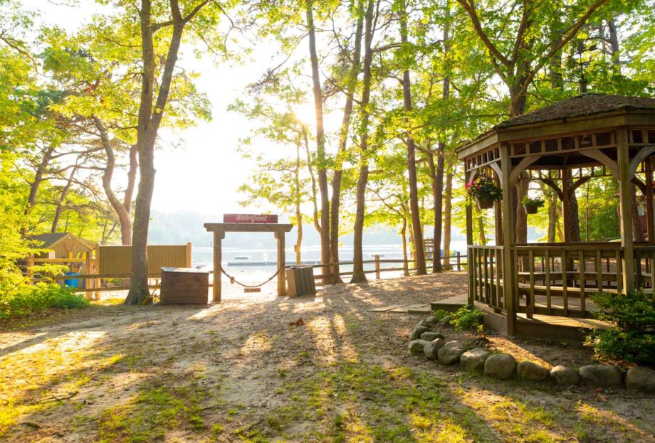 Gazebo by the lake